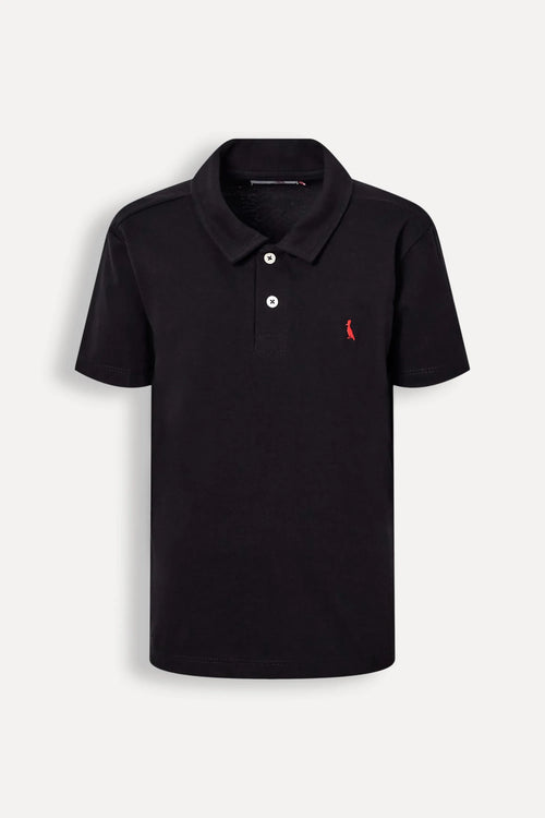Camiseta Polo Preta