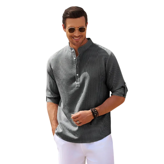 Camisa Gola Padre Casual Ascot
