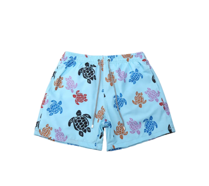 KIT Verão ! Camiseta "Family Hearts" CDG + Shorts "Sea in Blue" Vilebrequin