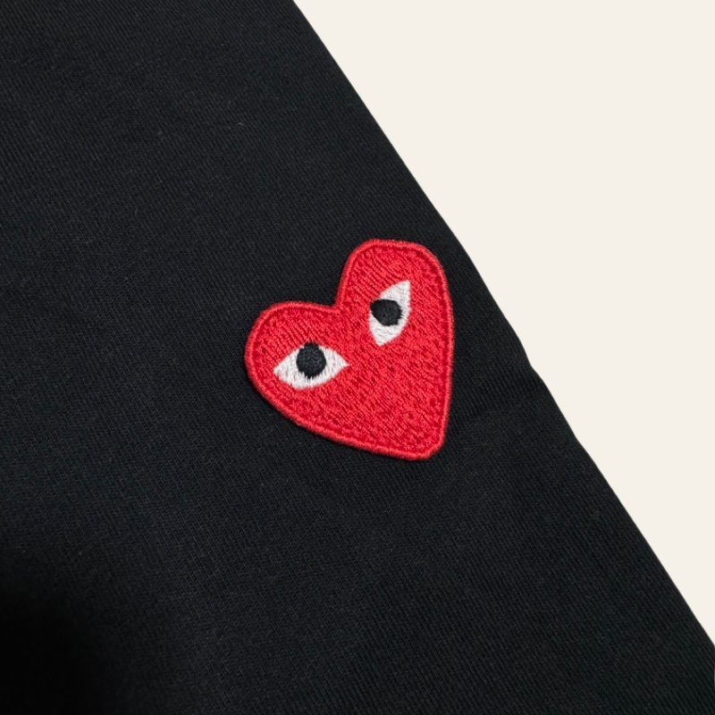 Camiseta "Play Basic" CDG Black