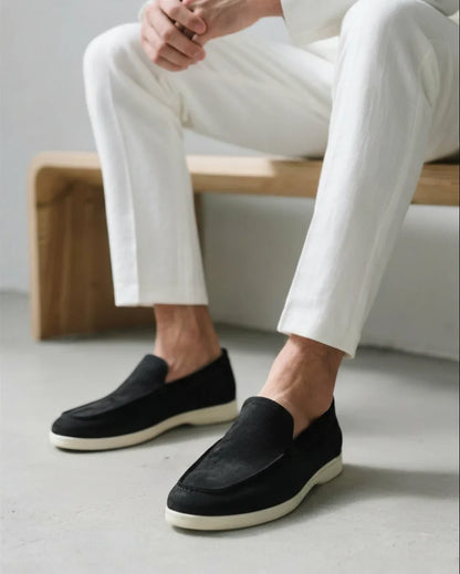 Mocassins de Camurça Preto