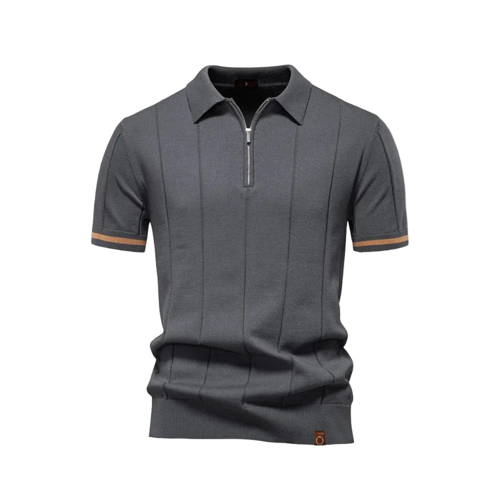 Camisa Polo Meio Zíper Riviera