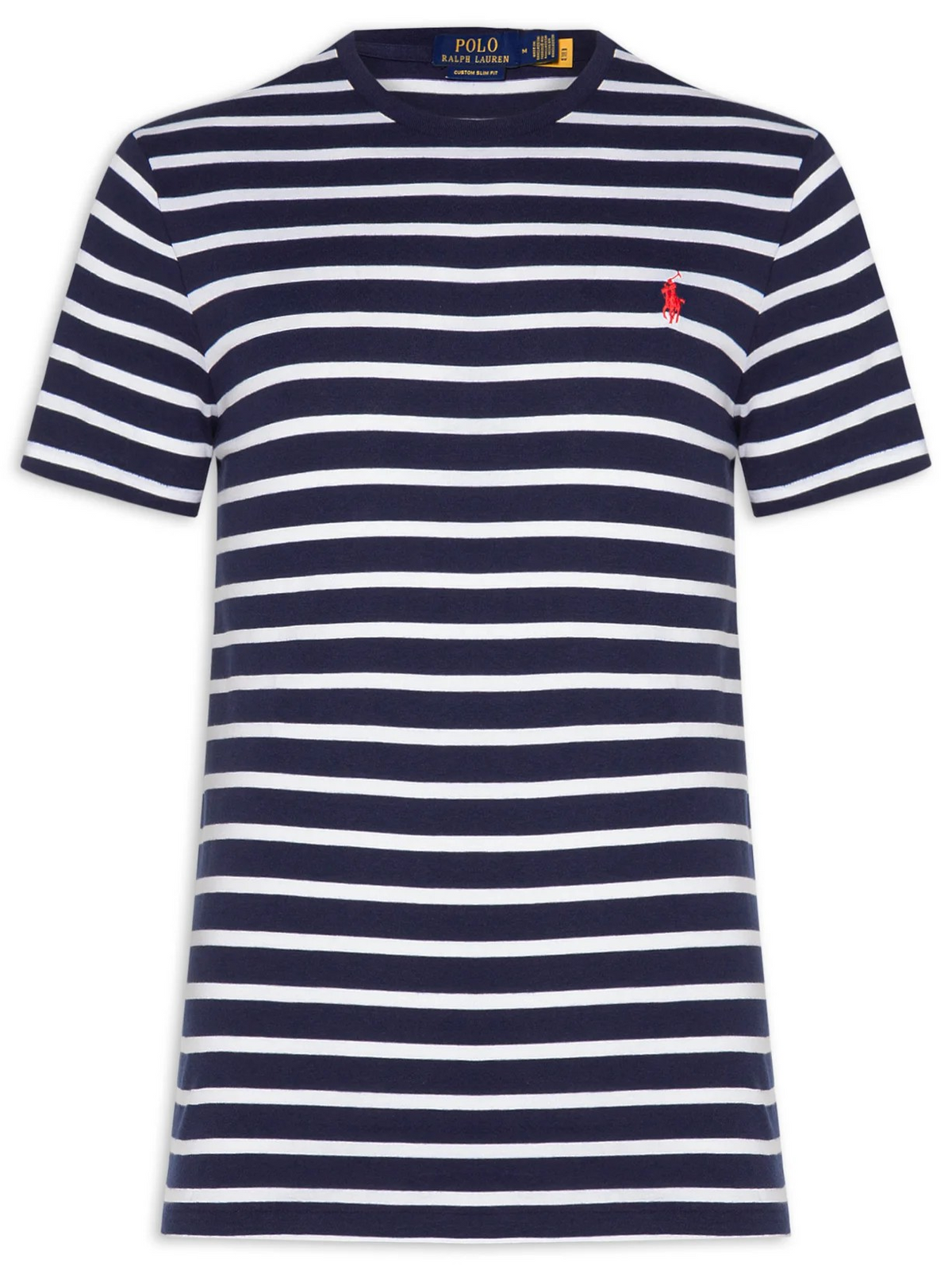 Camiseta Custom Slim Fit Striped