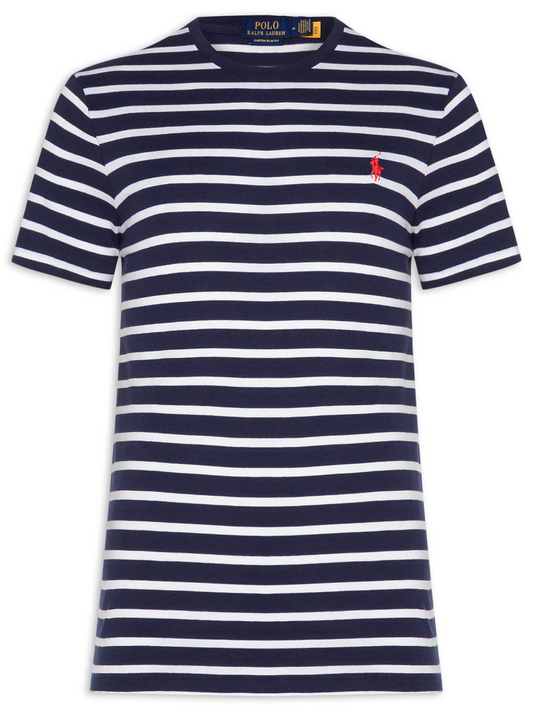 Camiseta Custom Slim Fit Striped
