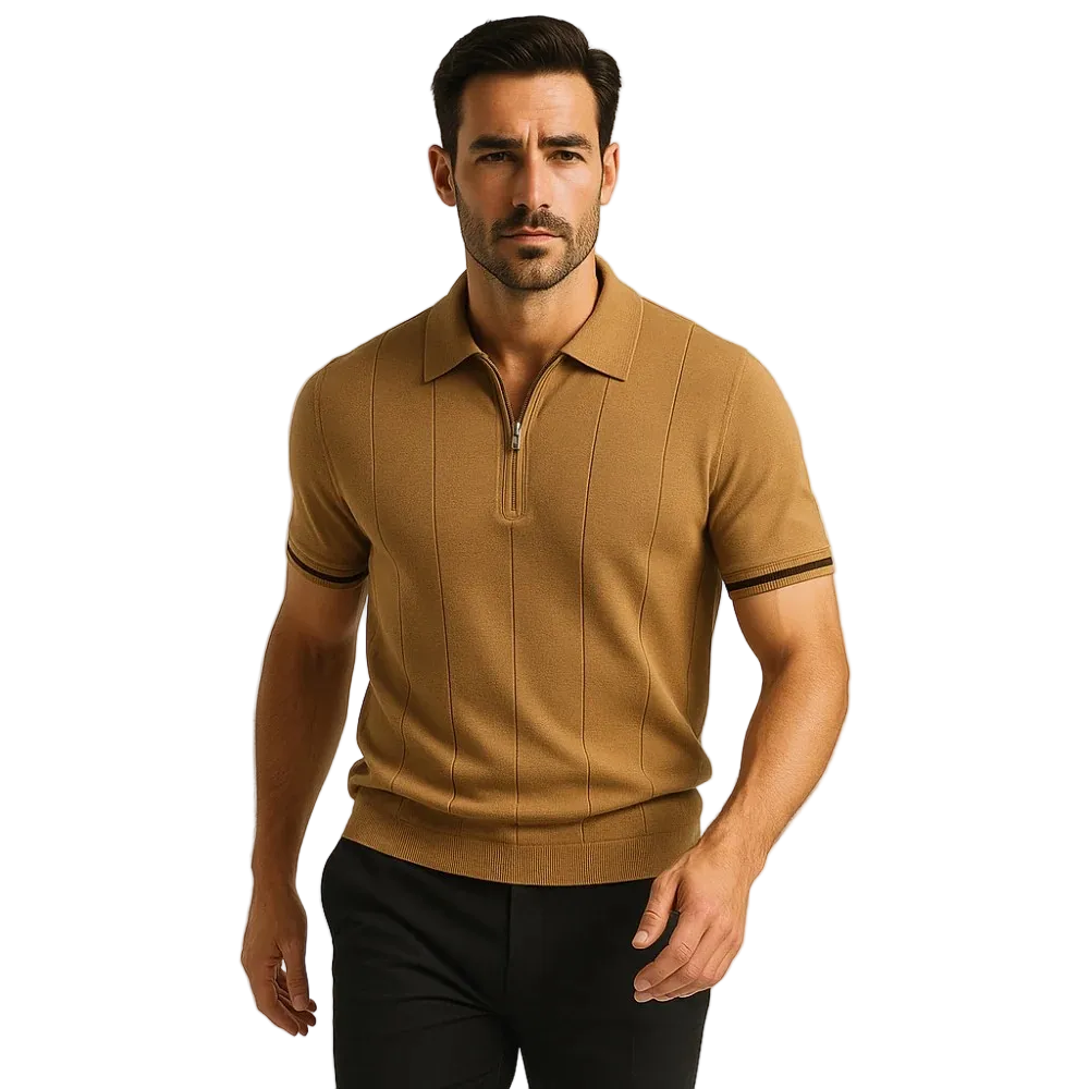 Camisa Polo Meio Zíper Riviera
