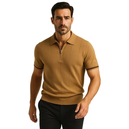 Camisa Polo Meio Zíper Riviera