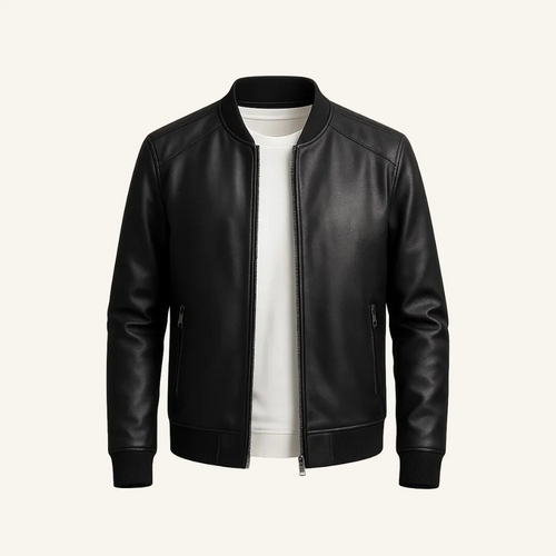 Jaqueta Masculina de Couro Gran Nero