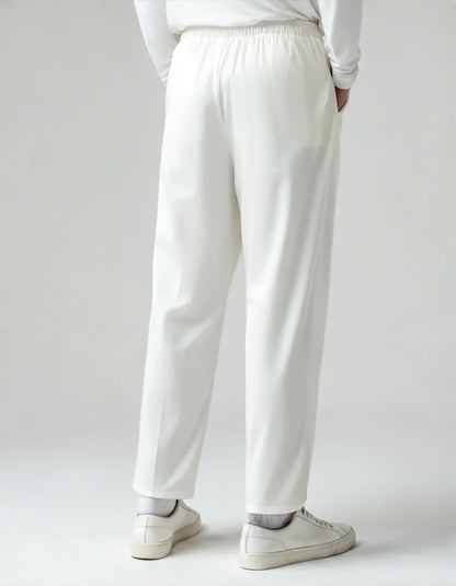 Calça de linho Stephanor Branco
